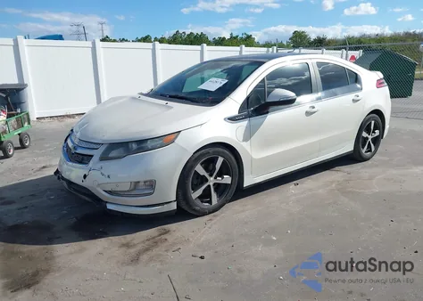 2012 Chevrolet Volt из США, поврежденный, VIN 1G1RD6E41CU101161